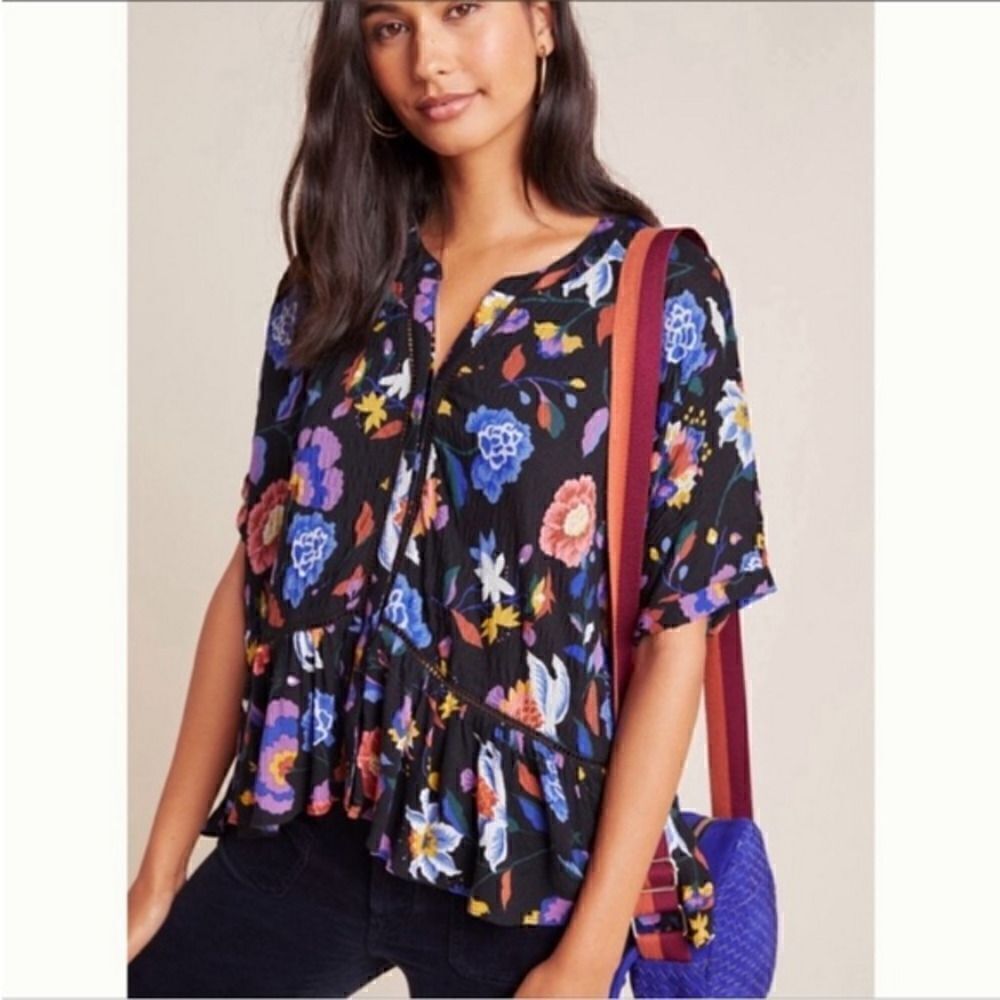 Anthropologie Dolman‎ Sleeve Blouse